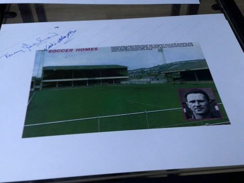 Swansea city signed picture - swansea,