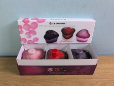 Le Crueset Set Of 3 Ceramic