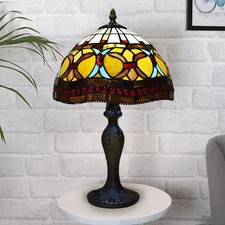 Tiffany Table Lamp Stained