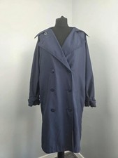 Vintage navy trench - trench, coat