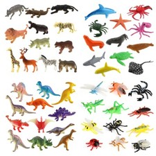 48Pcs Figures Sea Zoo Animal