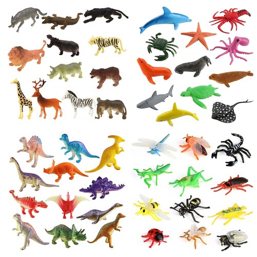 48pcs figures sea - figures, zoo