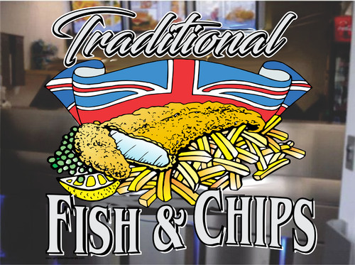Traditional fish chips - &,