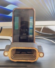 Classic Stylish Wooden Passive Amplifier finished in Oak Veneer - UK Design/Made