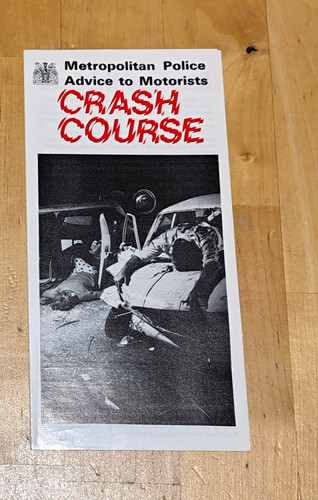 Metropolitan police crash - police, "crash