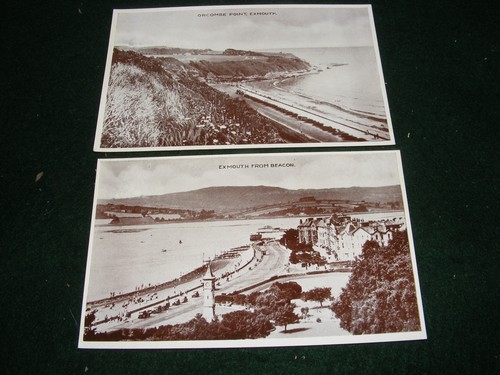 Vintage postcard exmouth - postcard,