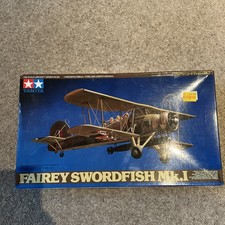 Tamiya Fairey Swordfish MK.I Model Kit 1/48   with photo etch bracing wire set