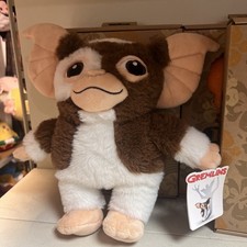 OFFICIAL GREMLINS GIZMO 12" / 30cm 1980s RETRO MOVIE SOFT PLUSH TOY REF:23