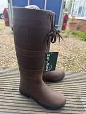 Brown Leather Country Boots