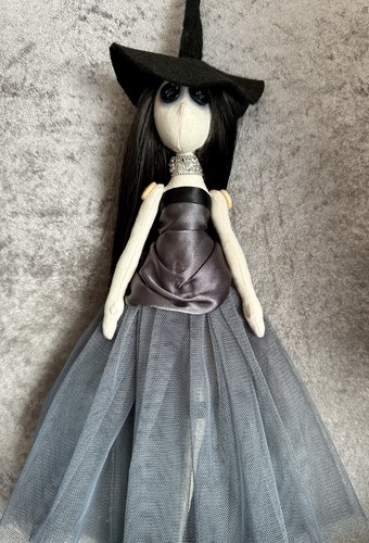Handmade witch doll - witch, ooak