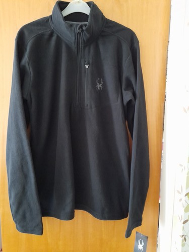 Spyder mens fleece zip - fleece, 1/4
