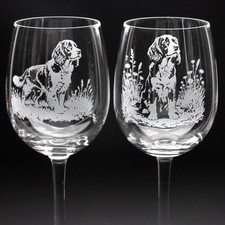 Springer Spaniel Dog Crystal