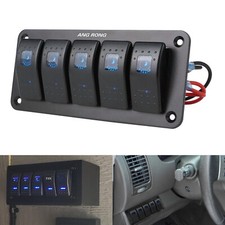 5 Gang Toggle Rocker Switch