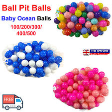 Balls Ball Pit Kids Plastic Soft Play Balls Kids Pen Room Pool Bath Play Multi