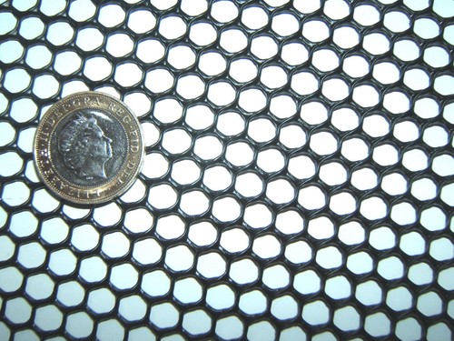 Black semi rigid hdpe - black, 7mm