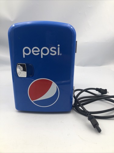 Pepsi mini fridge blue - pepsi,