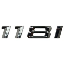 Silver Chrome 118i Car Flat