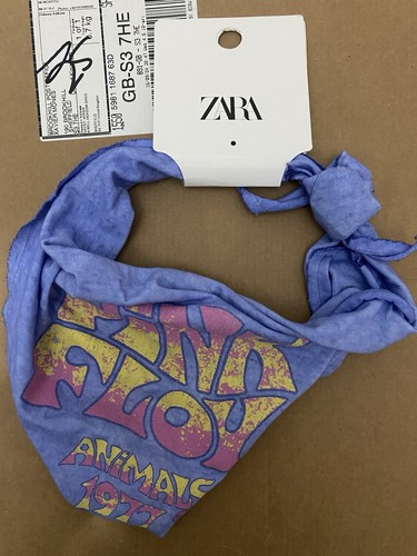 Zara scarf pink floyd - zara,