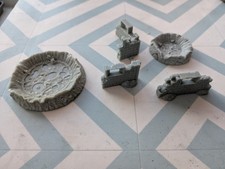 Resin Sci Fi Terrain Craters And Walls