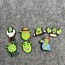Lot Of 7 Shrek Croc Jibbitz