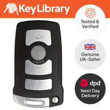 4 Button Remote Car Key 868Mhz ID46 - PCF7942 For BMW 7 Series E65 E66 E38 E39