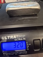 ALUMINIUM INGOT 320 GRAMS MADE