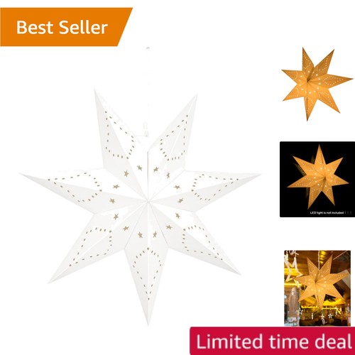 Star paper lantern lampshade - paper,
