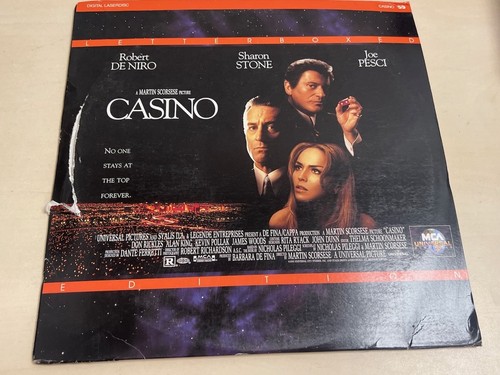 Casino laserdisc movie disc - laserdisc,