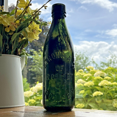 Collectable glass bottle - glass,