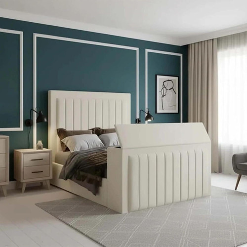 Modern ottoman bed frame - modern,