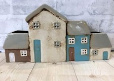 Ceramic House Planter Village