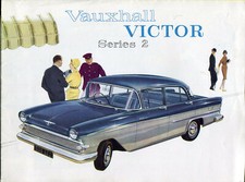 Vauxhall Victor Series 2 Saloon Estate Car UK sales brochure 1960 V1210