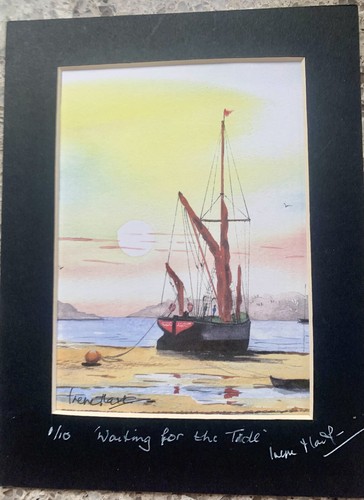 Limited edition signed mounted - limited,