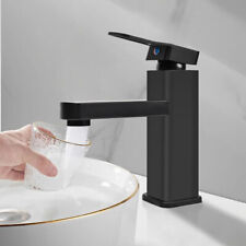 Bathroom Taps Single Lever Modern Chrome Bath Mono Wash Basin Sink Mixer Tap UK
