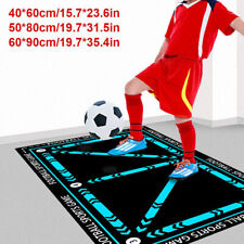 Soccer Football Training Mat Carpet Non Slip For Kids Adults Solo Practice
