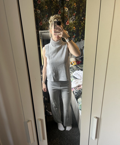 Zara women grey knit - zara, women’s