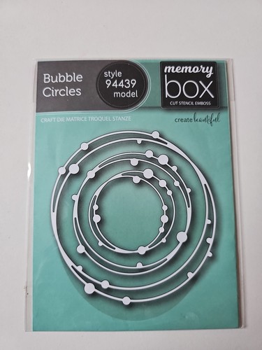 Memory box bubble circles - box,