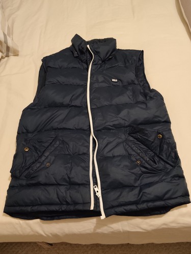 Jack wills black padded - wills, gilet