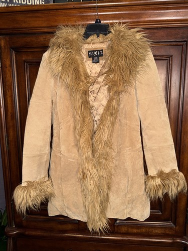 Vintage mix suede - suede, leather