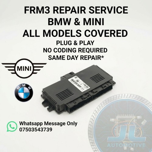 Bmw frm3 repair - repair, plug