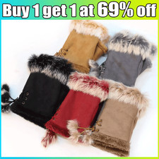 Women Ladies Winter Fingerless