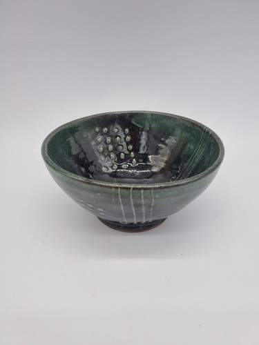 Small studio pottery footed - small,