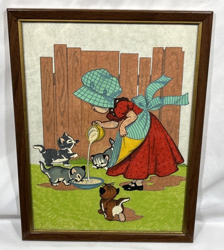 Vintage folk art original - vintage,