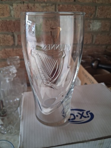Guiness pint glass - guiness,