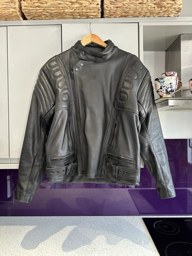 Vintage black leather - vintage,