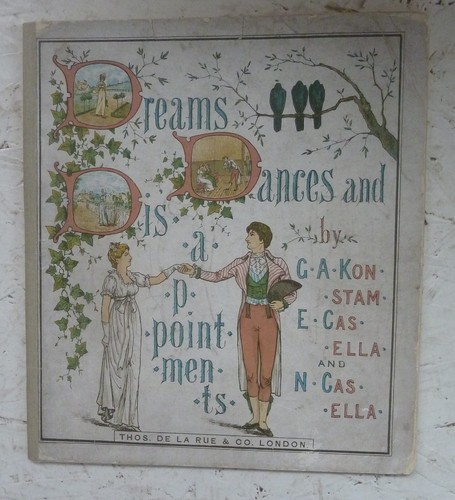 Antique book dreams - dances, &