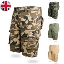 Combat Shorts Mens Casual Army