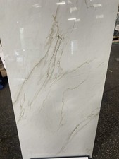 White Gold Polished Porcelain Wall & Floor Tiles 60x120 cm PLENTY STOCKS!!