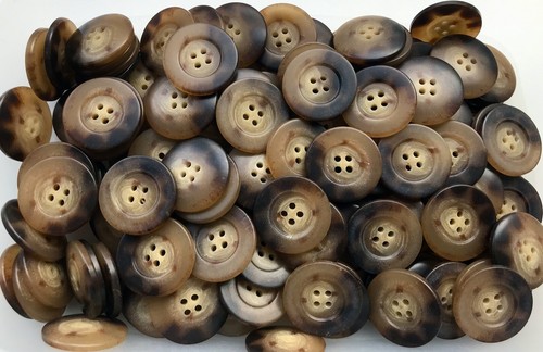 Buttons 28mm 44l golden - buttons,