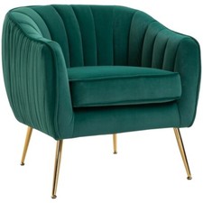HOMCOM Fabric Single Sofa Arm